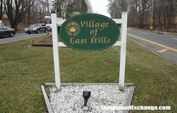 East Hills Sign