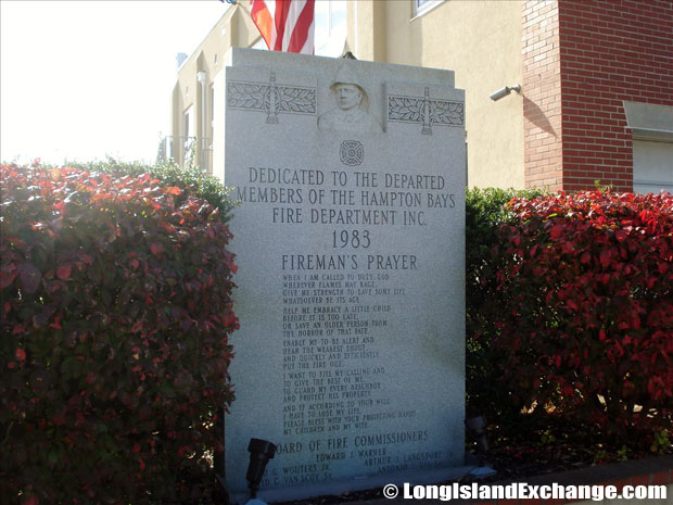 Hampton Bays FD Dedication
