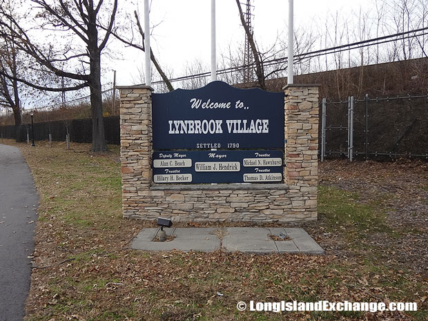 Lynbrook Village Sign