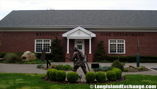 Melville Fire Department Statue