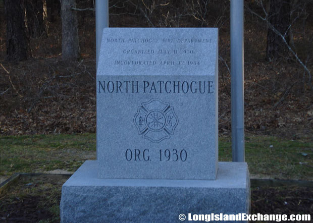 North Patchogue Fire Department Memorial Stone