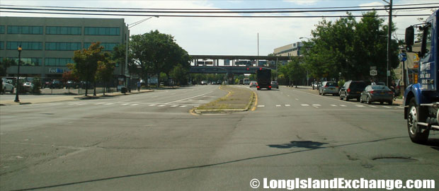 Route 106 Newbridge Road Southbound at Old Country Road, Hicksville