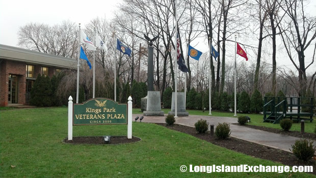Kings Park Veterans Plaza Fall