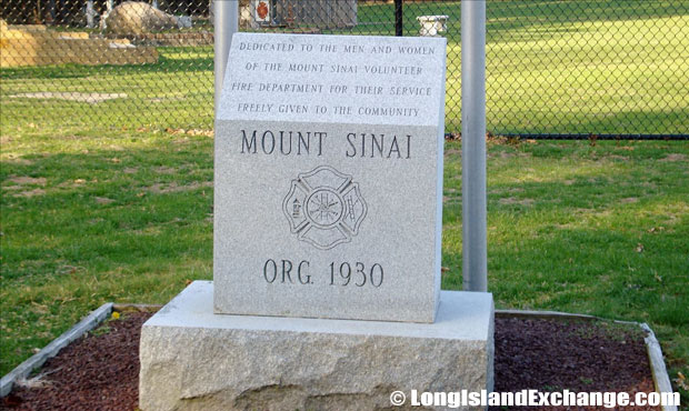 Mount Sinai Volunteer Fire Department Memorial