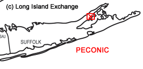 Peconic Map