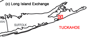 Tuckahoe Long Island Map
