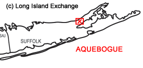 Aquebogue Map
