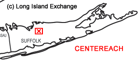 Centereach Map