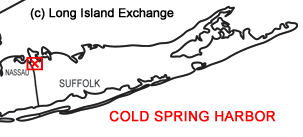 Cold Spring Harbor Map