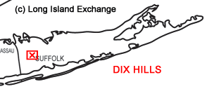 Dix Hills Map