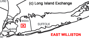 East Williston Long Island Map