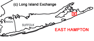 East Hampton Map