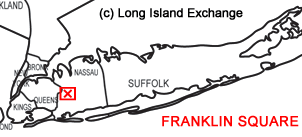 Franklin Square Long Island Map