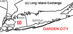 Garden City, Long Island Map