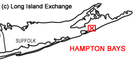 Hampton Bays Map