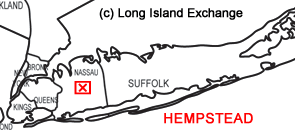 Hempstead, Long Island Map