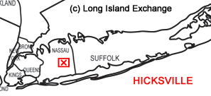 Hicksville, Long Island Map