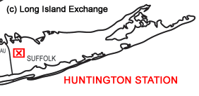 Huntington Station Long Island Map