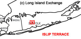 Islip Terrace Map