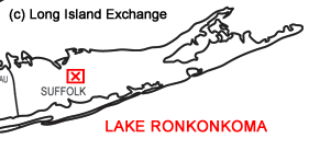 Lake Ronkonkoma Long Island Map