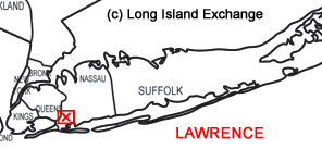 Lawrence Long Island Map