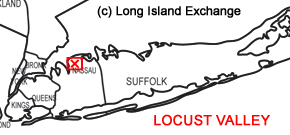 Locust Valley, Long Island Map