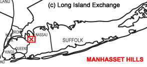 Manhasset Hills Long Island Map