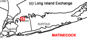 Matinecock Long Island Map
