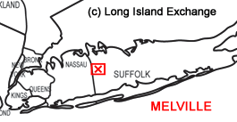 Melville Long Island Map