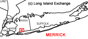 Merrick, Long Island Map