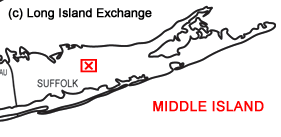 Middle Island Map