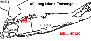 Mill Neck Long Island Map