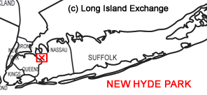New Hyde Park, Long Island Map