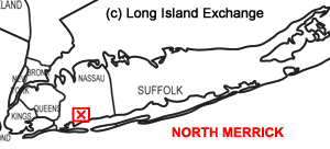 North Merrick, Long Island Map