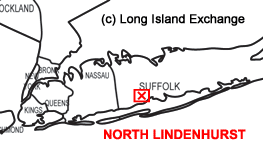 North Lindenhurst Map