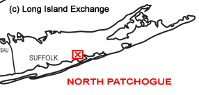 North Patchogue, Long Island Map