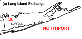 Northport Long Island Map