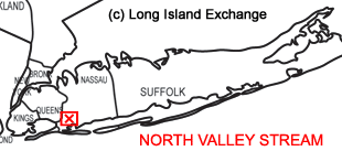 North Valley Stream Map