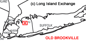 Old Brookville, Long Island Map