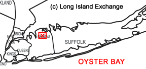 Oyster Bay, Long Island Map