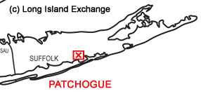 Patchogue Map