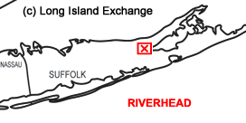 Riverhead, Long Island Map