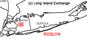 Roslyn, Long Island Map