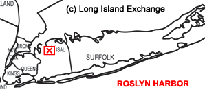 Roslyn Harbor, Long Island Map
