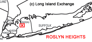Roslyn Heights Long Island Map