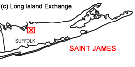 Saint James, Long Island Map