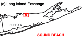 Sound Beach Map