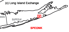 Speonk Map