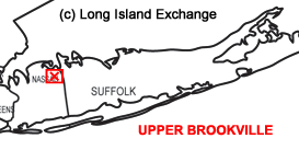 Upper Brookville Long Island Map