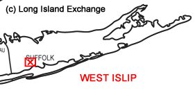 West Islip Map